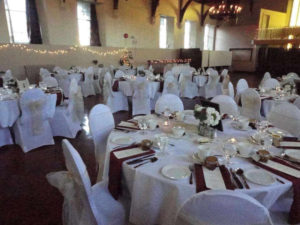 The Great Hall can host nearly 200 guests.